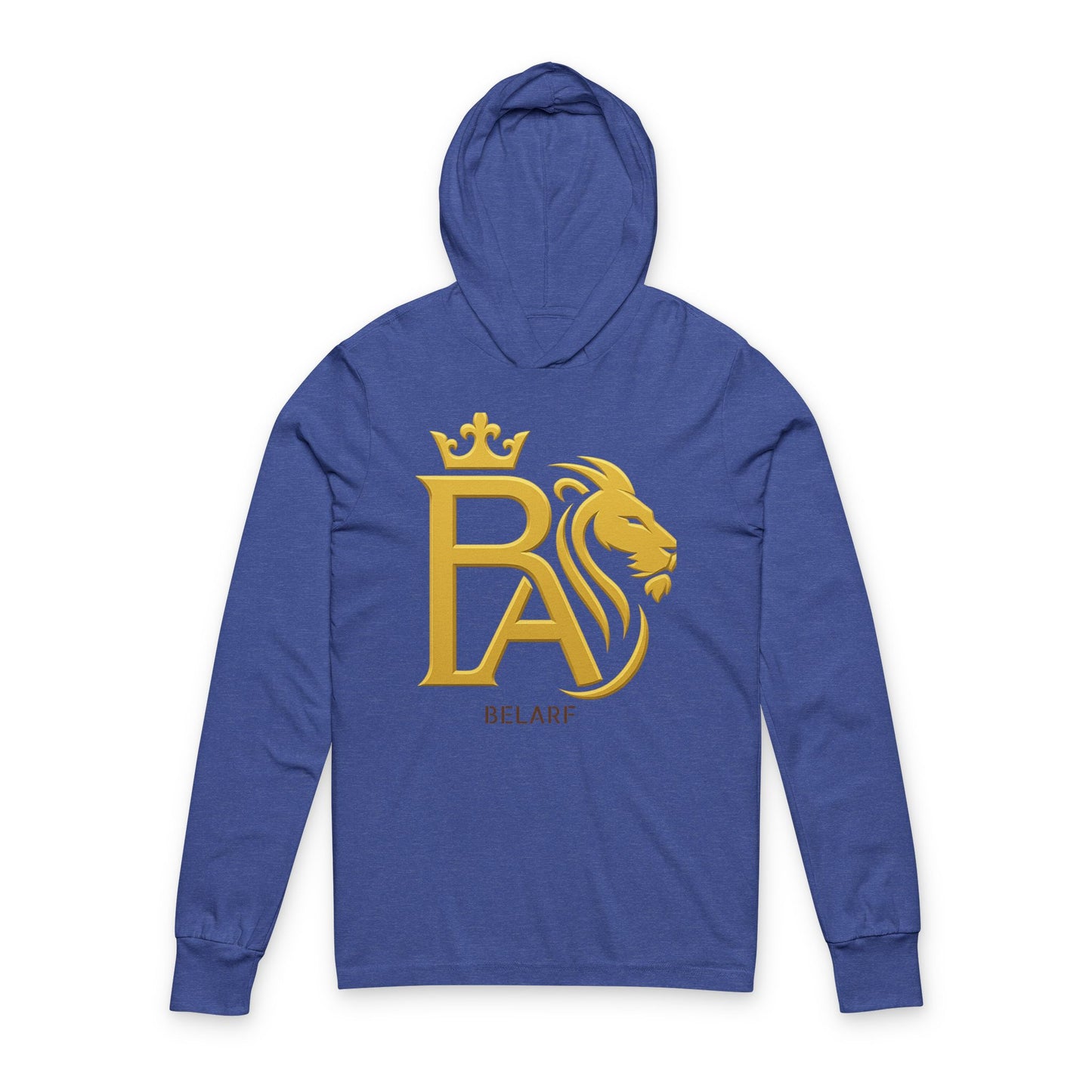 BelArf Royal Lionhood™ – Luxury Streetwear Hoodie | Bold Graphic, Unisex Long Sleeve