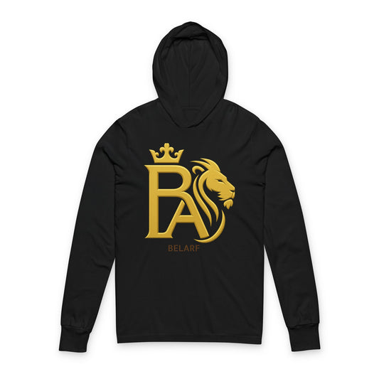 BelArf Royal Lionhood™ – Luxury Streetwear Hoodie | Bold Graphic, Unisex Long Sleeve